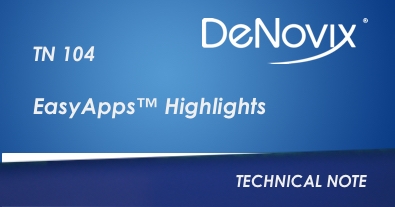 TN 104 EasyApps Highlights