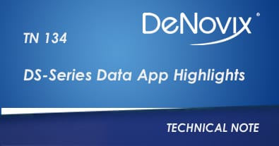 DS-Series Data App Highlights