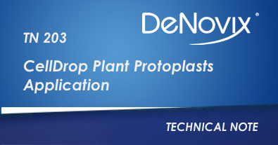 TN 203 Plant Protoplasts Application