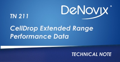 211 CellDrop Extended Range Performance Data