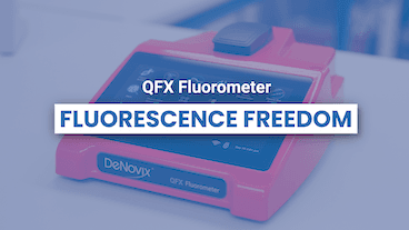QFX Fluorometer: Fluorescence Freedom
