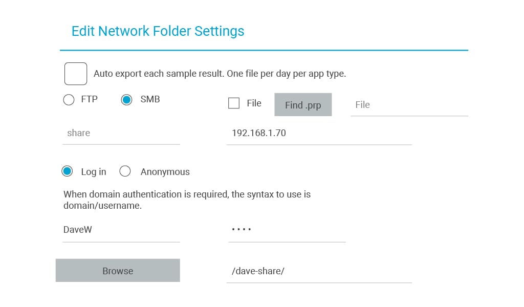 Android Network Folder Setup