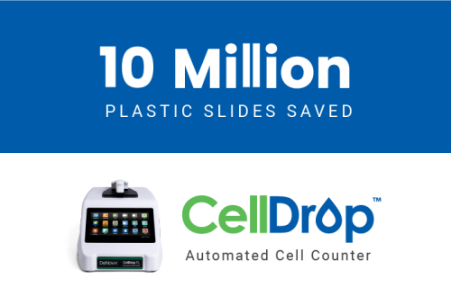10 Million Slides Saved: CellDrop Automated Cell Counter