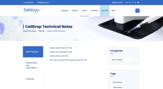 CellDrop technical notes