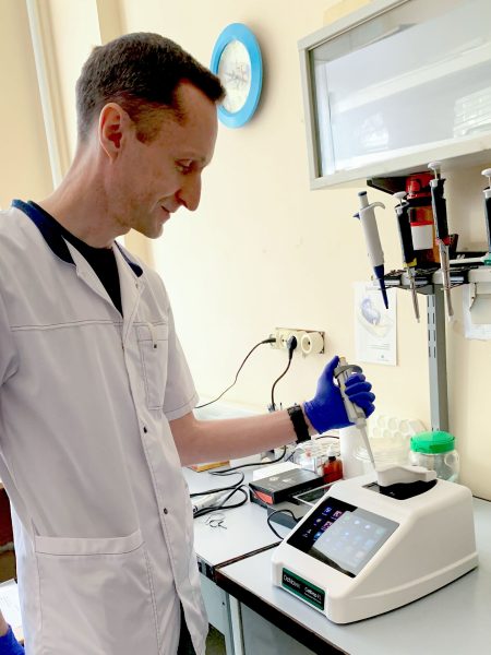 Dr. Oleg Tsupykov, Department of Cytology at the Bogomoletz Institute of Physiology in Kyiv, Ukraine