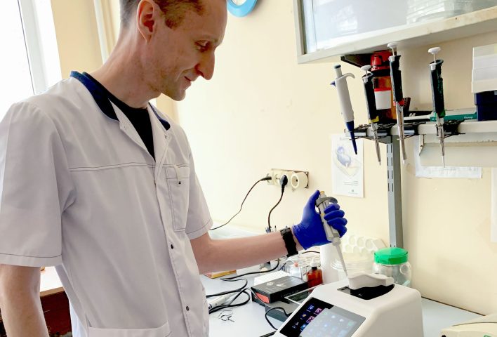 Dr. Oleg Tsupykov, Department of Cytology at the Bogomoletz Institute of Physiology in Kyiv, Ukraine