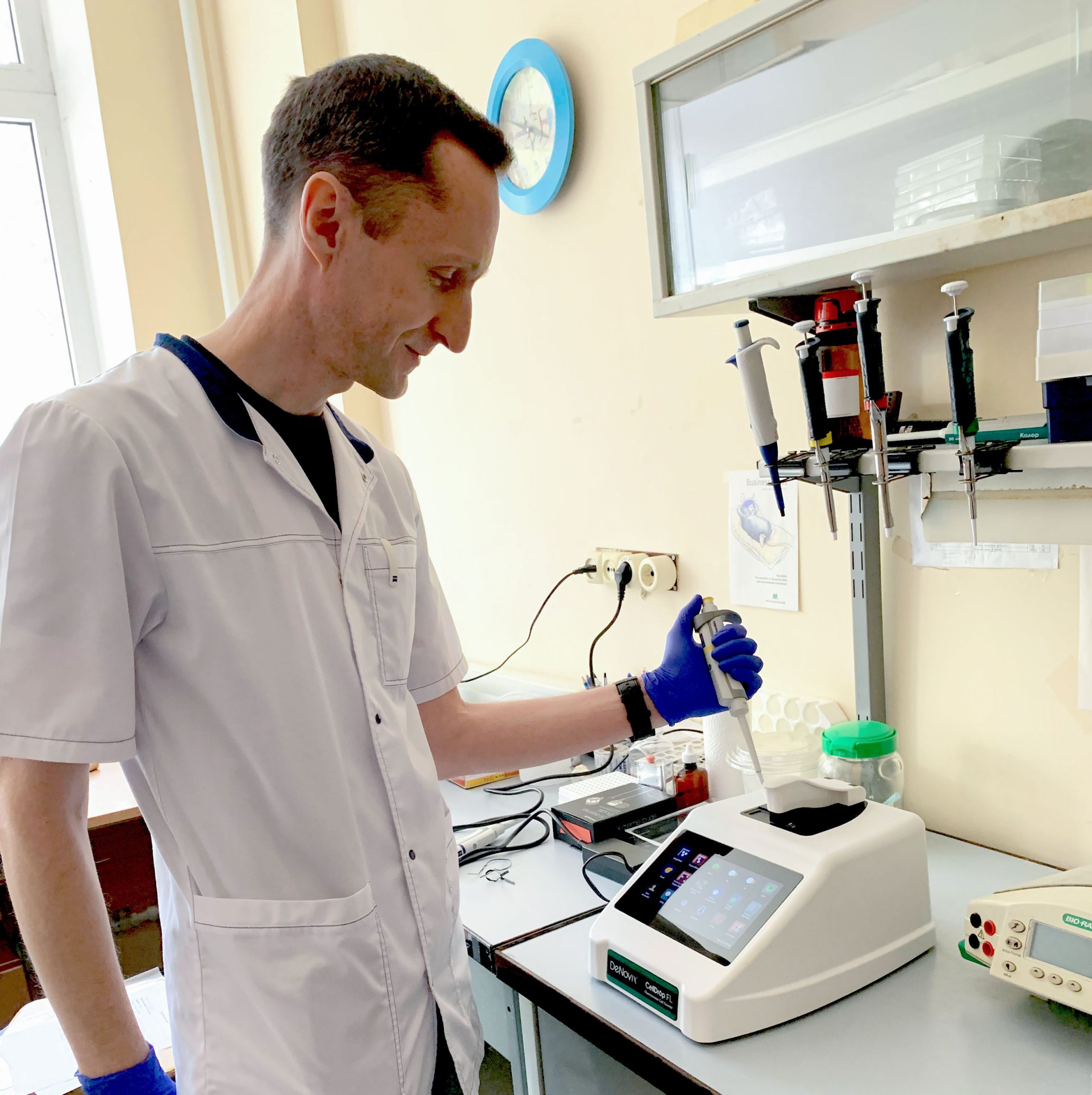Dr. Oleg Tsupykov, Department of Cytology at the Bogomoletz Institute of Physiology in Kyiv, Ukraine
