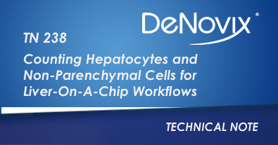 Counting Hepatocytes and Non-Parenchymal Cells for Liver-On-A-Chip Workflows
