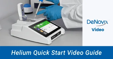 DeNovix DS-11 Series Videos | Best Practices | Quick Start Guide