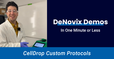 CellDrop Custom Protocols