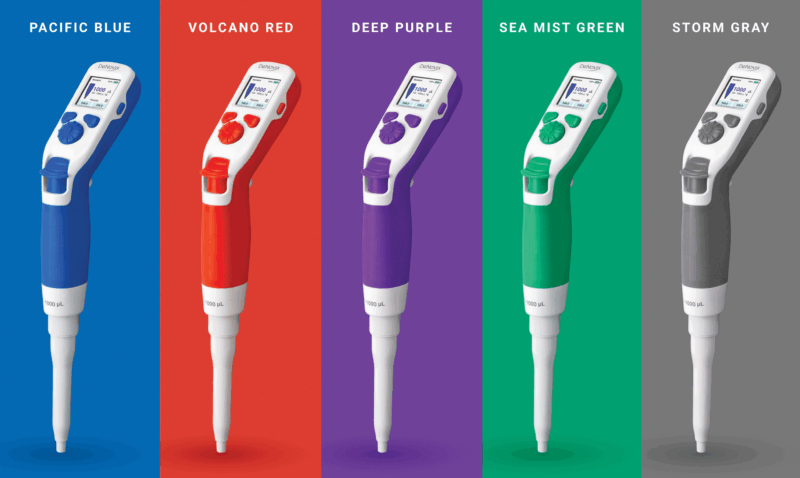 Squid Pipette Five Colors