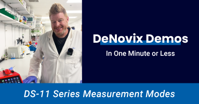 DS-11 Measurement Modes