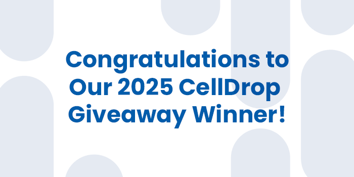 Congratulations to Our 2025 CellDrop Giveaway Winner, Dra. Antonella Quintana!