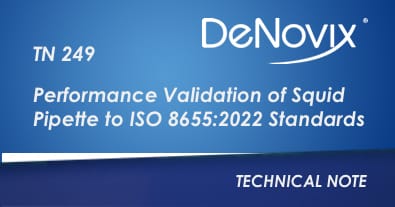 Performance Validation of Squid Pipette to ISO 8655:2022 Standards