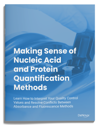 Making Sense of Nucleic Acid and Protein Quantification Methods